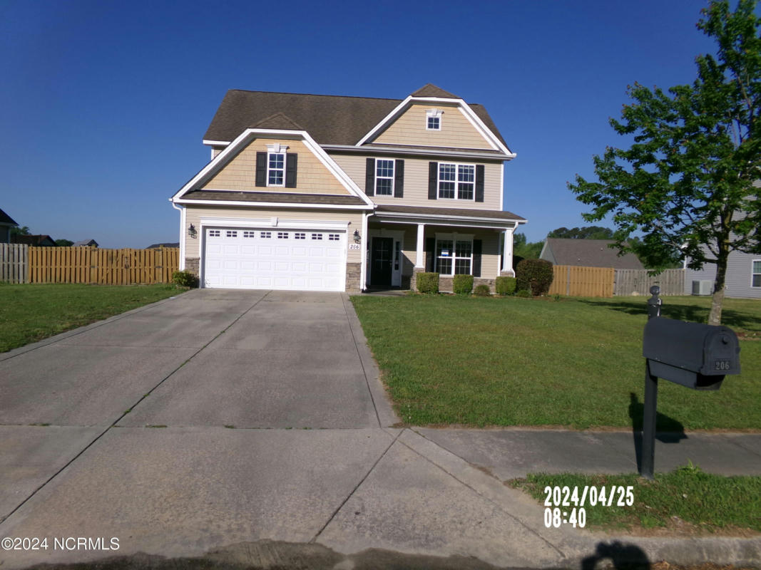 206 MAIDSTONE DR, RICHLANDS, NC 28574, photo 1 of 40