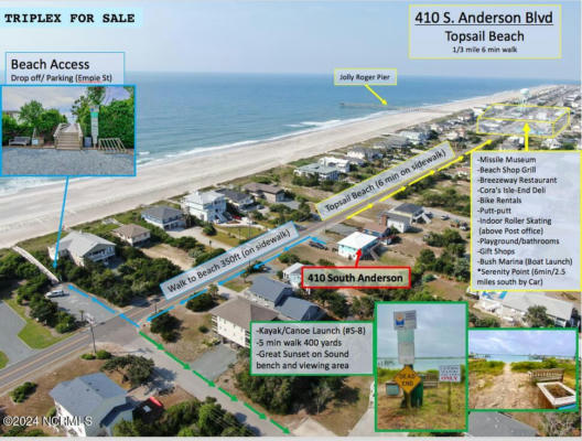 410 S ANDERSON BLVD, TOPSAIL BEACH, NC 28445, photo 4 of 60